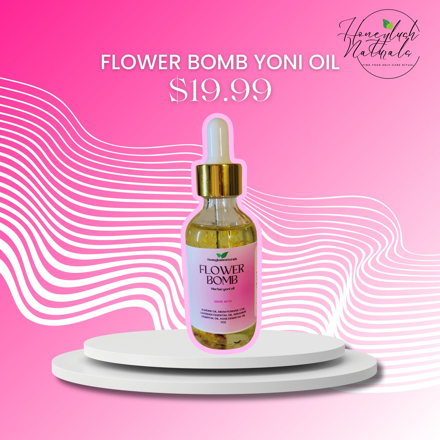 Flower Bomb Sweet Yoni Oil
