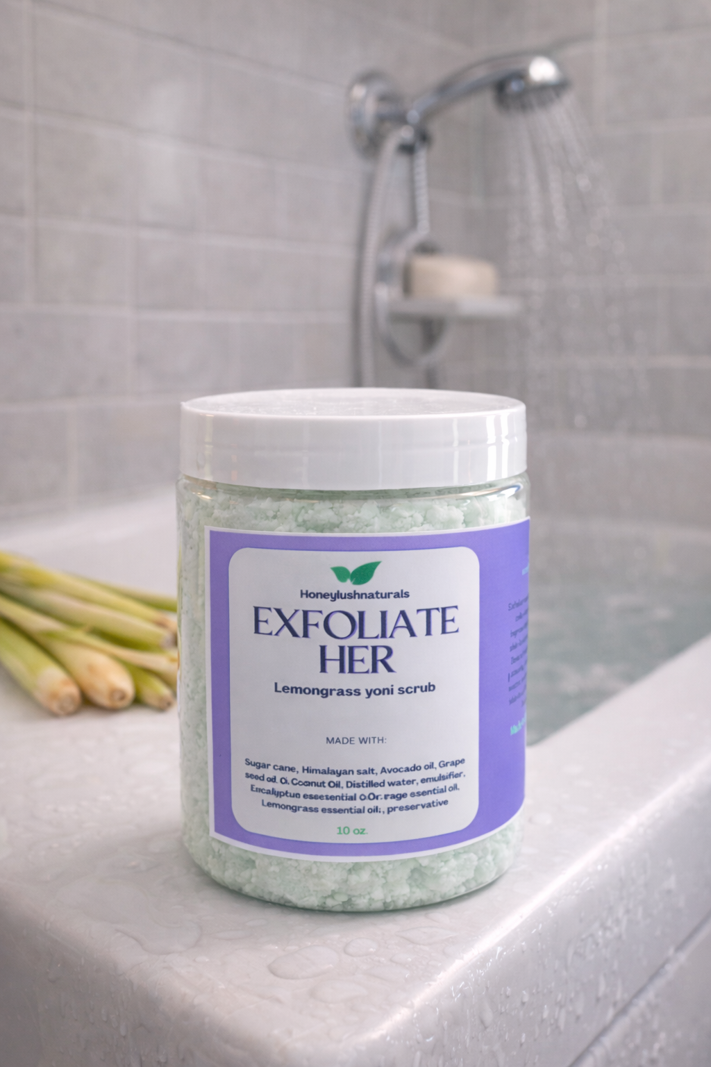 Lemongrass Yoni Scrub- Ingrown Hair Eraser